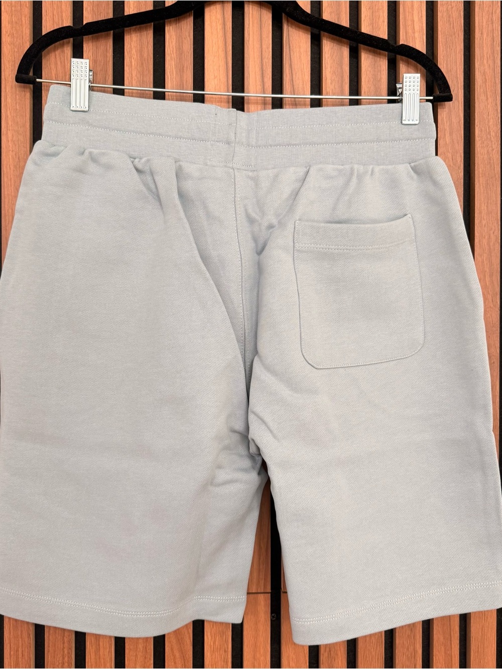 Men's Light Blue Cotton Shorts M - Picture 4 of 6